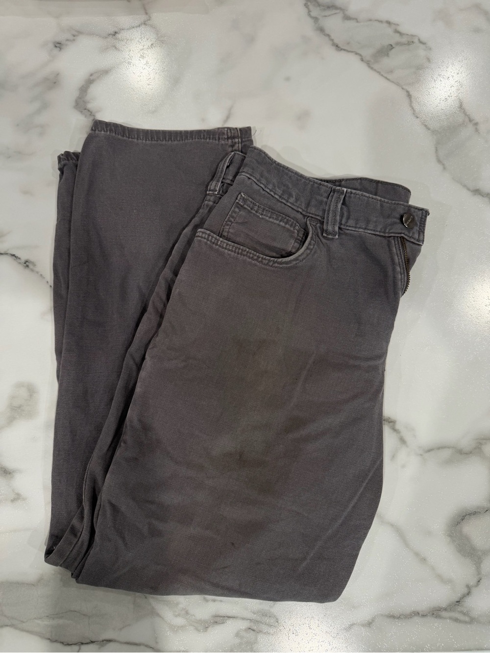 Carhartt Men's Work Pants - Charcoal Gray